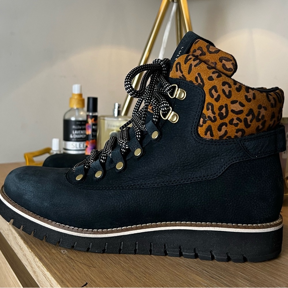 Women’s Cole Haan Zero Grand Black Boots Size 9